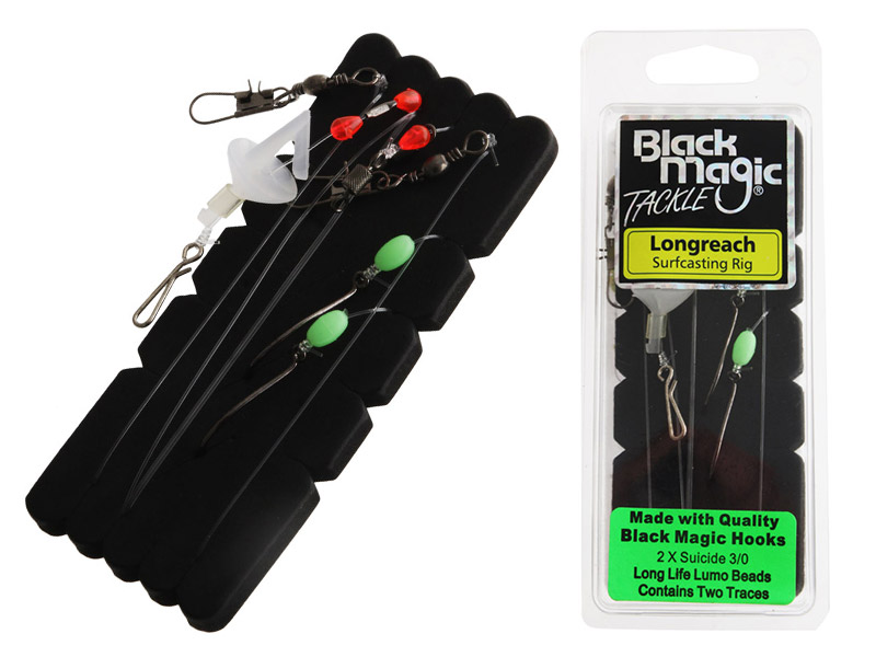 Buy Black Magic Longreach Surfcasting Single Suicide Rig 3/0 online at