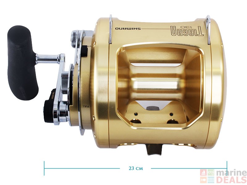 Buy Shimano Tiagra 130 Big Game Reel online at Marine-Deals.co.nz