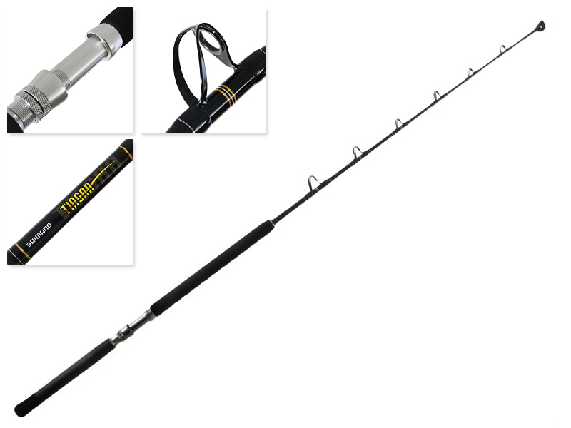 Classic retro Overhead Rods Shimano Tiagra Hyper Overhead Game Fishing Rods  - Cheap Shimano Store